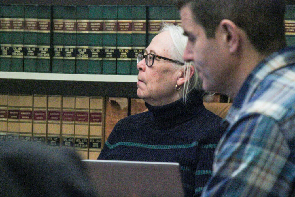Karlen Reed is finishing up her time on the Finance Committee as she runs unopposed to succeed Carmin Reiss as town moderator. Photo: Dakota Antelman/The Acton Bridge