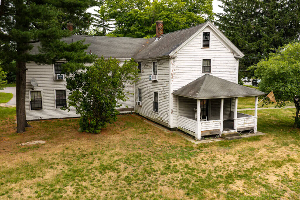 The Cuming House as seen from above. Photo: Carl Calabria/The Acton Bridge