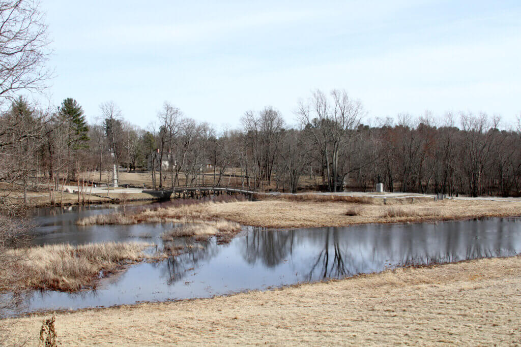 The guest list for next month’s Concord250 programming and the speaking schedule for a ceremony at Old North Bridge was still up in the air as of March 12. Photo: Dakota Antelman/The Acton Bridge
