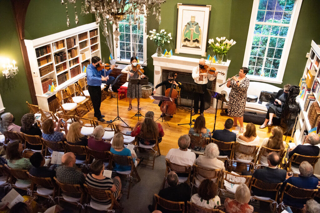 Radius Ensemble put on a fundraiser concert in 2022 for Ukraine Forward. Courtesy Photo